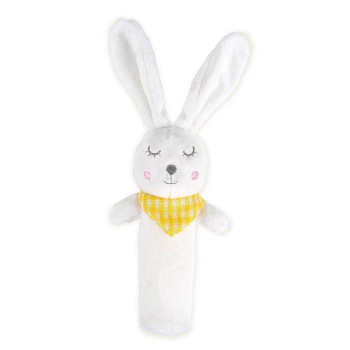 Tachan Claki Colección Baby Rabbit Peluche Bebé Sonidos Divertidos +0 Meses Tejido Suave Fácil Limpieza 1