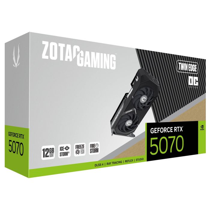 Zotac RTX 5070 TWIN EDGE OC 12GB GDDR7 Tarjeta Gráfica Zotac RTX 5070 TWIN EDGE OC 12GB GDDR7 Tarjeta Gráfica
