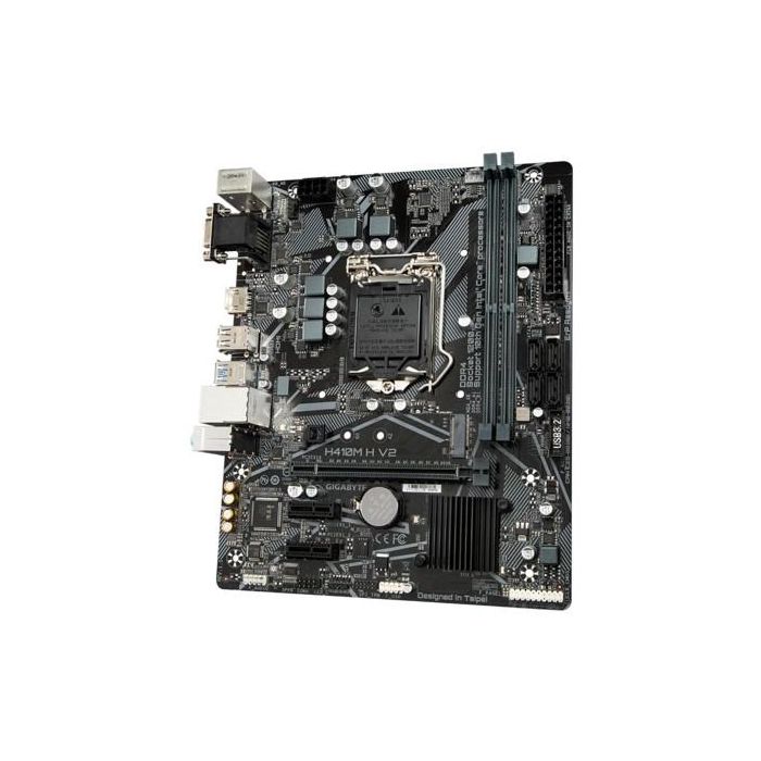 Gigabyte GA-H410M H V2 Placa base micro ATX Intel H410 Socket LGA 1200 1