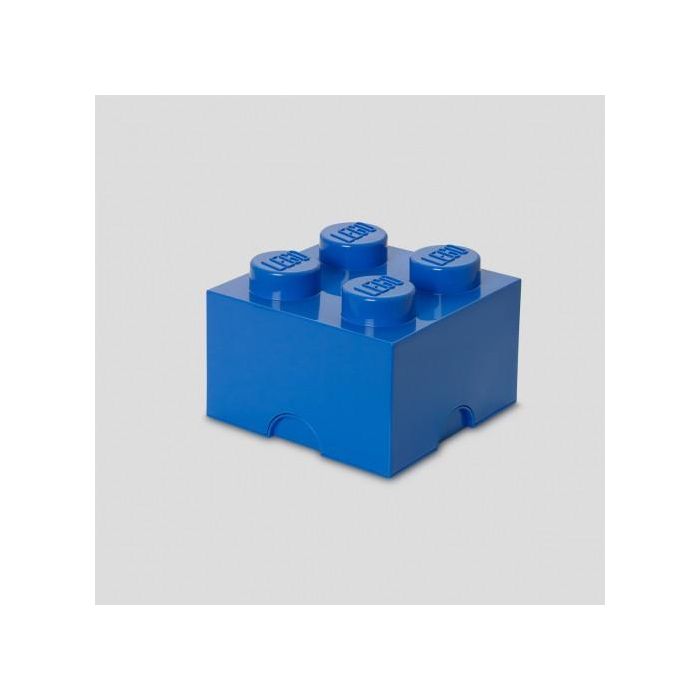 LEGO Storage Brick 4 Azul - Caja Organizadora Contenedor Apilable
