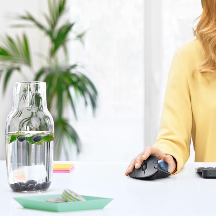 Logitech M575 ERGO Wireless Trackball - Ratón Ergonómico Inalámbrico Graphite 9