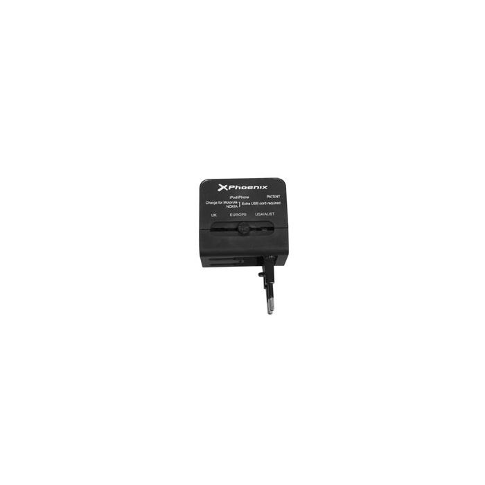 Cargador Adaptador Enchufe Universal Viaje Phoenix 2 Cargador Adaptador Enchufe Universal Viaje Phoenix 2