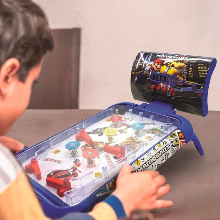 Lexibook Pinball Electrónico Mario Kart Nintendo JG610NI +5 Años Juego de Mesa Infantil 3 Lexibook Pinball Electrónico Mario Kart Nintendo JG610NI +5 Años Juego de Mesa Infantil 3