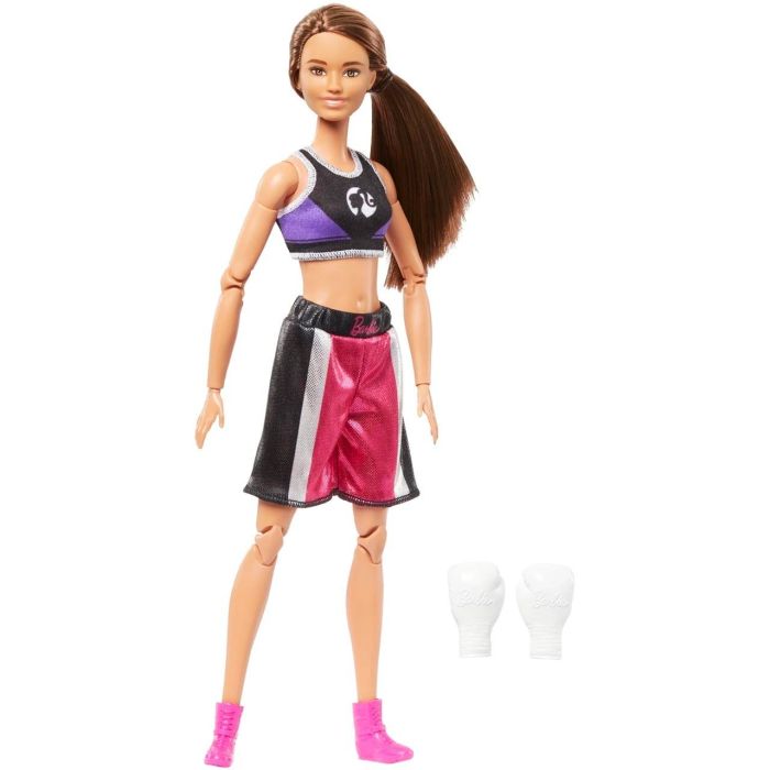 Muñeca Barbie Tu Puedes Ser Boxeadora Hrg40 Mattel