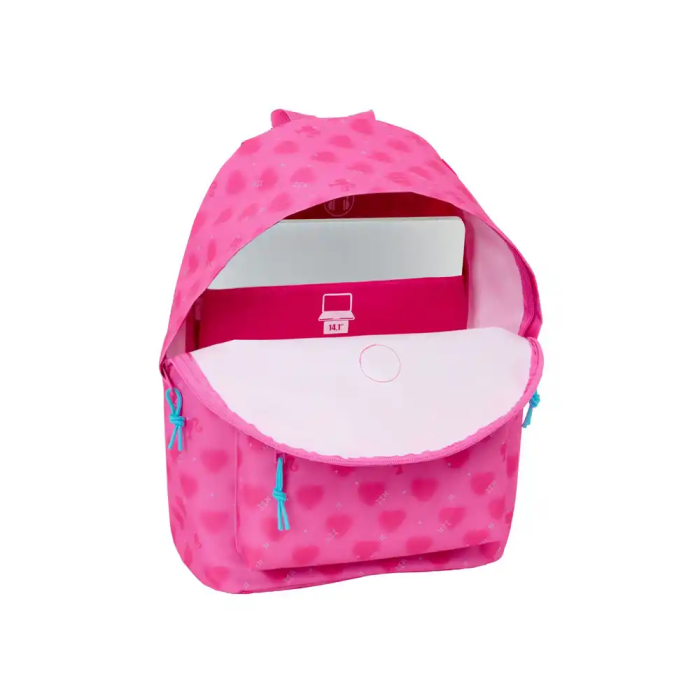 Barbie Corazones Mochila para portátil 14,1" 31x41x16 cm 3