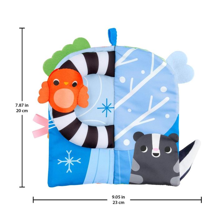 Fisher-Price JKP53 Libro Sensorial Suave de Estaciones para Bebés +3 Meses 4