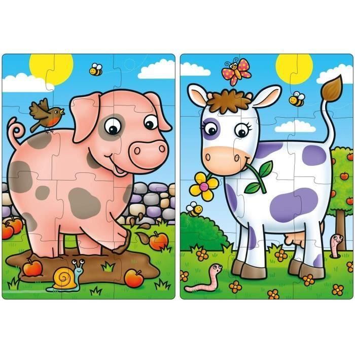 Amigos de la Granja - Puzzle - HUERTO 1 Amigos de la Granja - Puzzle - HUERTO 1