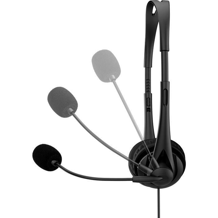 HP 428H5AA - Auriculares Estéreo G2 USB-A con Micrófono, Cancelación Ruido, Control Cable, Negros para PC, Mac y Chromebook. 9 HP 428H5AA - Auriculares Estéreo G2 USB-A con Micrófono, Cancelación Ruido, Control Cable, Negros para PC, Mac y Chromebook. 9