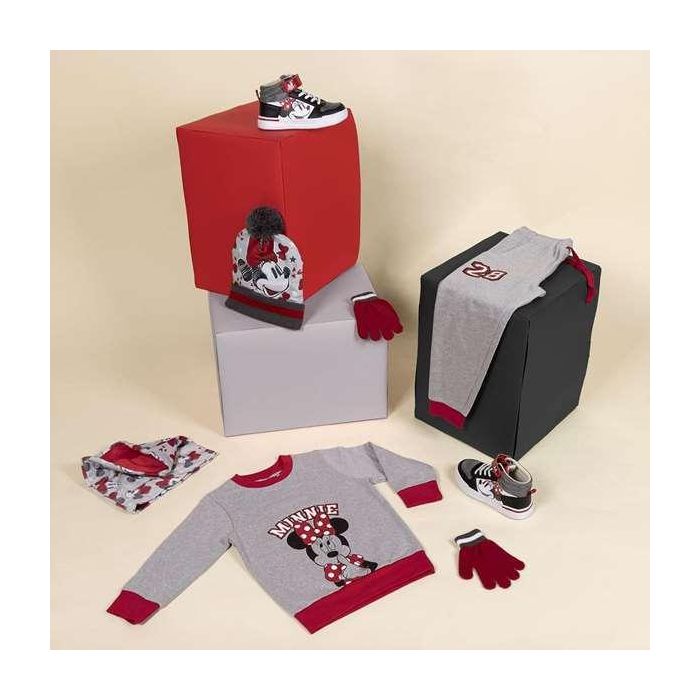 Chándal Infantil Minnie Mouse Gris 2 Años 4 Chándal Infantil Minnie Mouse Gris 2 Años 4