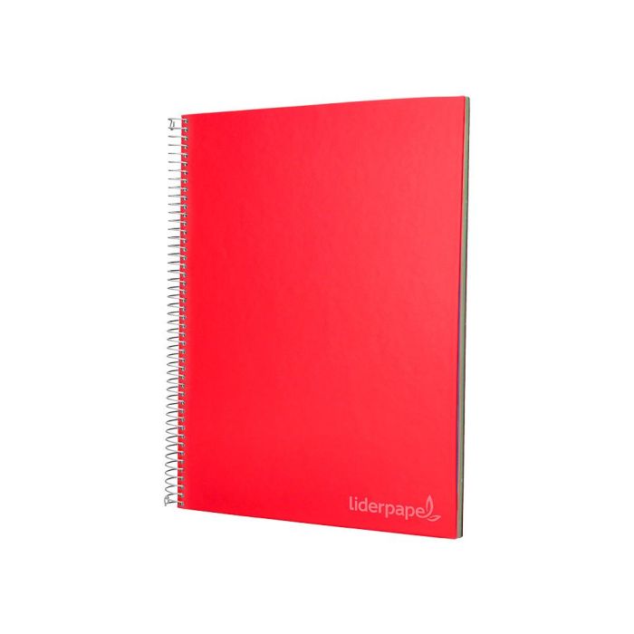 Cuaderno Espiral Liderpapel A4 Micro Jolly Tapa Forrada 140H 75 gr Horizontal 5 Bandas4 Taladros Colores Surtidos 6