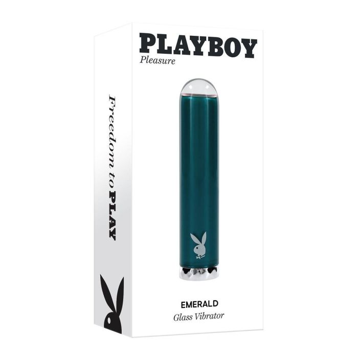 Bala Vibradora Playboy Emerald Verde 13