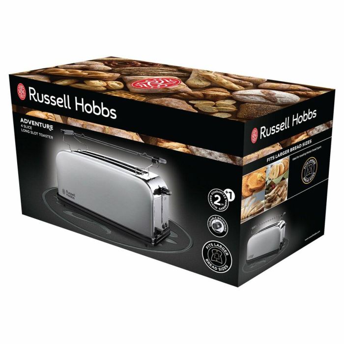 Tostadora Russell Hobbs 23610-56 Acero Inoxidable 1600 W 1