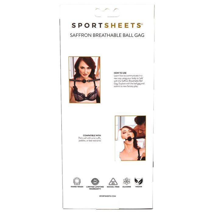 Mordaza Saffron Sportsheets 80035 1