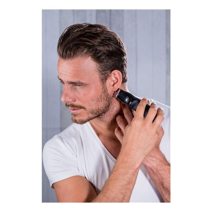 Wahl 9918-1416 Cortabarbas con y sin Cable, Cuchillas de Carbono Autoafilables, Autonomía 60 min, Precisión 2-12 mm 4