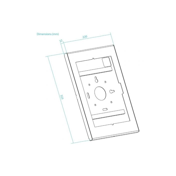 TooQ TQATTE2601-M-B Marco Antirrobo para Tablet 12.4-13 Pulgadas Negro 2