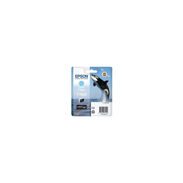 Cartucho Tinta Epson T760540 Cian Claro Cartucho Tinta Epson T760540 Cian Claro