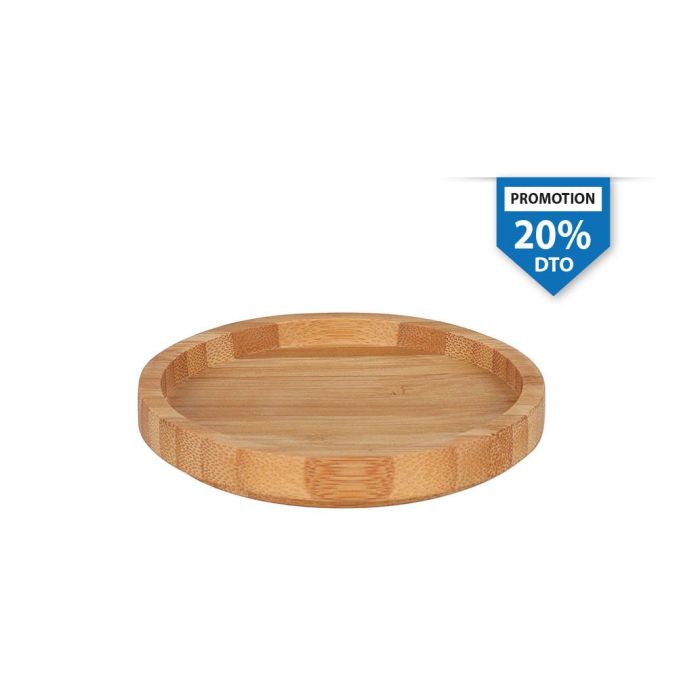 Viejo Valle Plato Redondo de Loza de 10 cm de Diámetro x 1.5 cm de Alto (24 Unidades)