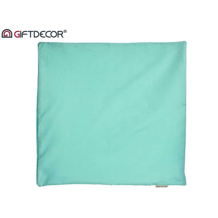 Funda Cojin Cremallera 60X60 Turquesa Giftdecor (24 Unidades) 3 Funda Cojin Cremallera 60X60 Turquesa Giftdecor (24 Unidades) 3