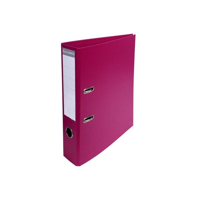 Archivador Palanca Exacompta Prem Touch Forrado Pvc Rado A4 70Mm Rosa Fucsia