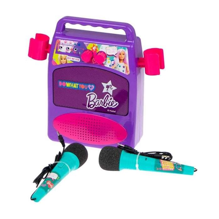 Reig Bafle con 2 Micros Barbie Reig Bafle con 2 Micros Barbie