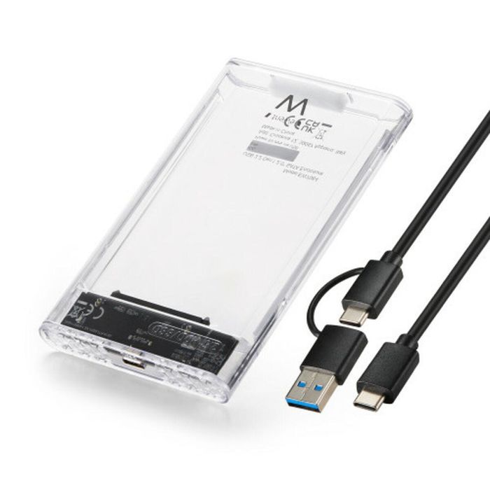 Disco Duro Externo Ewent EW7064 Transparente 0 Disco Duro Externo Ewent EW7064 Transparente 0