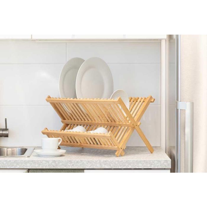 Escurreplato Bambu 43X26,5X36,5Cm Kinvara (6 Unidades) 4 Escurreplato Bambu 43X26,5X36,5Cm Kinvara (6 Unidades) 4