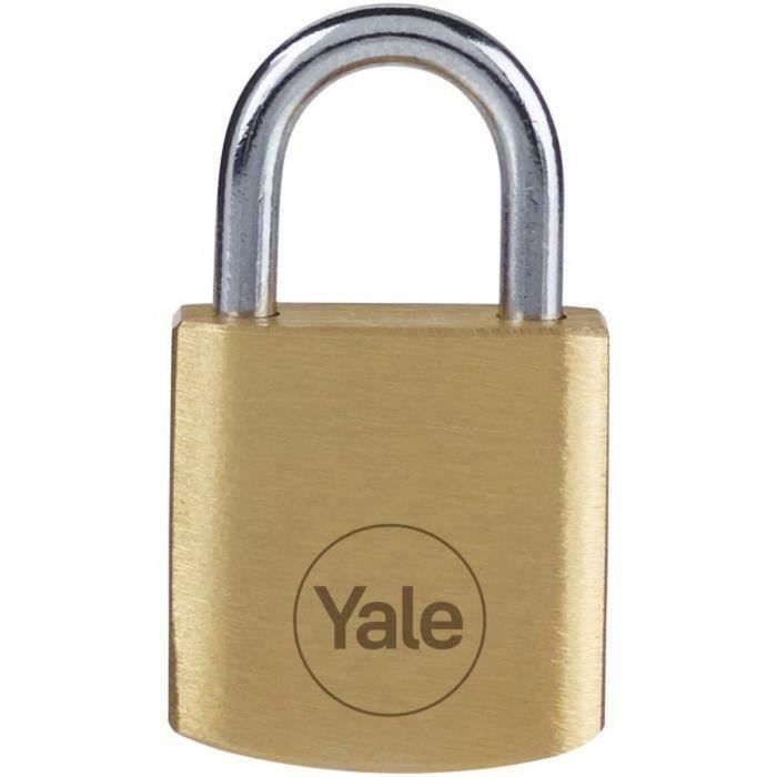 Candado de llave Yale Acero Rectangular Dorado (4 Unidades) 0 Candado de llave Yale Acero Rectangular Dorado (4 Unidades) 0