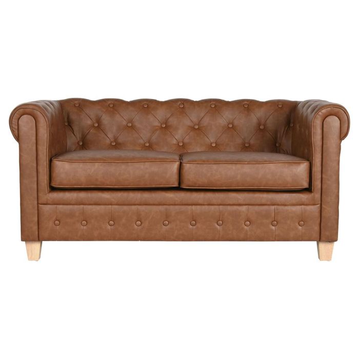 Sofa Vintage DKD Home Decor Marron Natural 79 x 70 x 151 cm 1