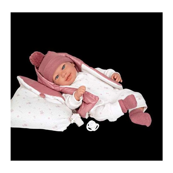 Muñeca elegance 45 cm adi rosa c/mochila (muñeco de peso) 7