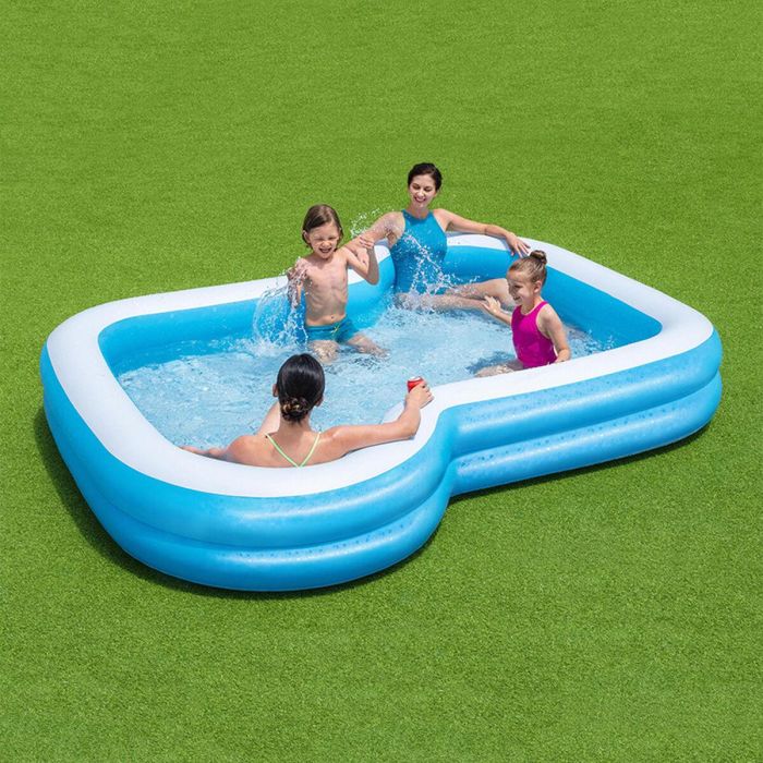 Bestway Piscina Hinchable 2 Camaras Family 305x274x46 cm +3 Años Jardin 54321 11