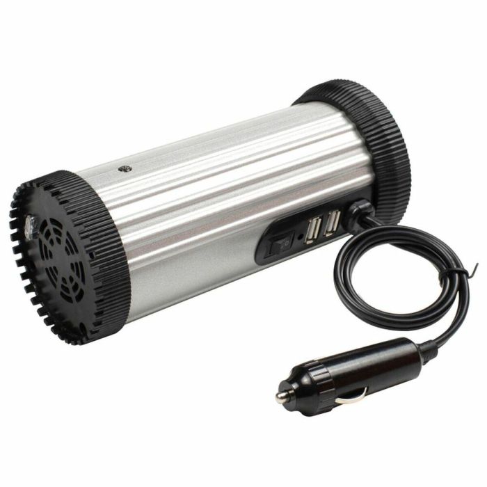 Gembird EG-PWC150-01 adaptador e inversor de corriente Auto 150 W Negro, Gris 10