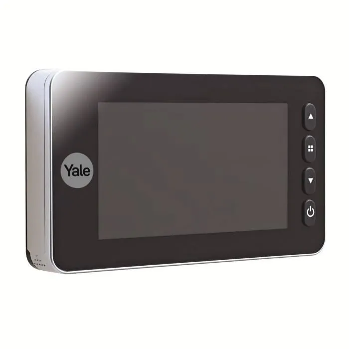 Yale Mirilla Digital con Pantalla LCD de 4.3 Pulgadas - Grabación de Foto y Video - Para Puertas de 38-110 mm de Grosor 0 Yale Mirilla Digital con Pantalla LCD de 4.3 Pulgadas - Grabación de Foto y Video - Para Puertas de 38-110 mm de Grosor 0