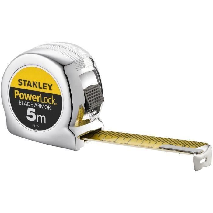 Flexometro Powerlock 5M X 25Mm Blade Armor Stanley 3 Flexometro Powerlock 5M X 25Mm Blade Armor Stanley 3