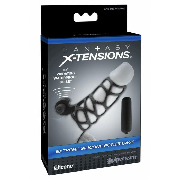 Funda para pene Pipedream Negro 2 Funda para pene Pipedream Negro 2