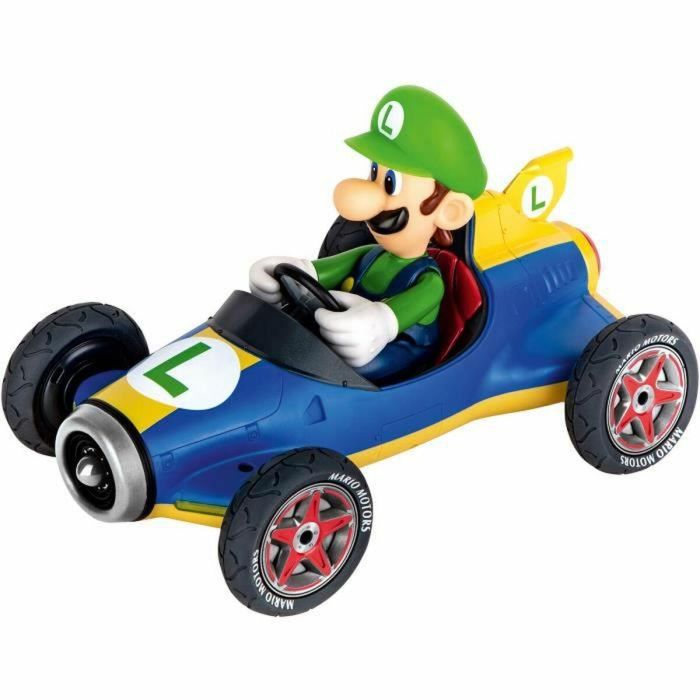 Carrera Coche Radiocontrol Mario Kart Mach 8 de Luigi, Vehículo Teledirigido para Niños y Niñas a partir de 6 años 3 Carrera Coche Radiocontrol Mario Kart Mach 8 de Luigi, Vehículo Teledirigido para Niños y Niñas a partir de 6 años 3