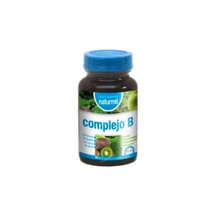 Dietmed Complejo B 60 Perlas - Vitaminas B para Sistema Nervioso, Digestivo e Inmunitario, Metabolismo Energético