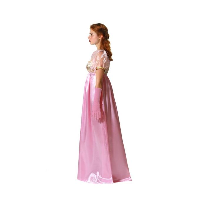Disfraz Dama Inglesa Vestido Rosa Mujer Adulto 1 Disfraz Dama Inglesa Vestido Rosa Mujer Adulto 1