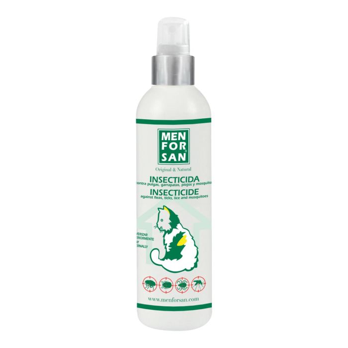 Men For San Insecticida Gatos 250 mL con Perfume, Baja Toxicidad, Spray para Exteriores 0 Men For San Insecticida Gatos 250 mL con Perfume, Baja Toxicidad, Spray para Exteriores 0