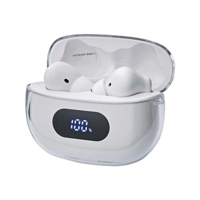 Intenso 3720310 Auriculares Bluetooth Buds Plus Tws Con Cancelación Activa De Ruido (anc) Y Enc Blanco 2