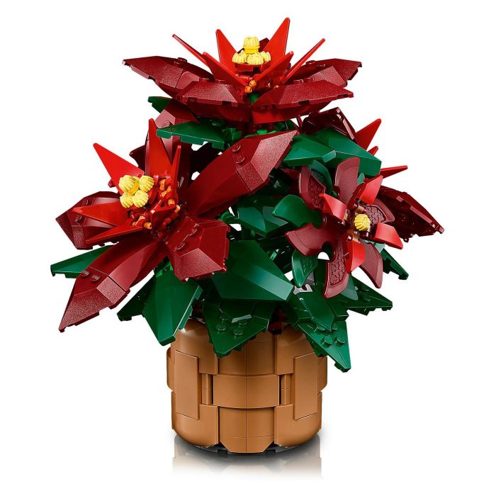 LEGO 10370 Icons Flor de Pascua, Juego Construcción 608 Piezas, 18+ Años 12