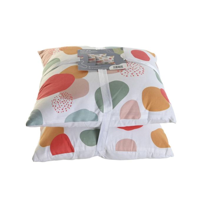 Cojin Tropical DKD Home Decor Multicolor 8 x 45 x 45 cm Set de 2 4