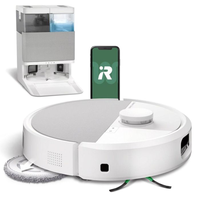 Irobot Roomba 505 Combo + AutoWash Robot Aspirador con Base Multifunción - Lava y Seca Toallitas con Aire Tibio - PrecisionVision IA 2 Irobot Roomba 505 Combo + AutoWash Robot Aspirador con Base Multifunción - Lava y Seca Toallitas con Aire Tibio - PrecisionVision IA 2