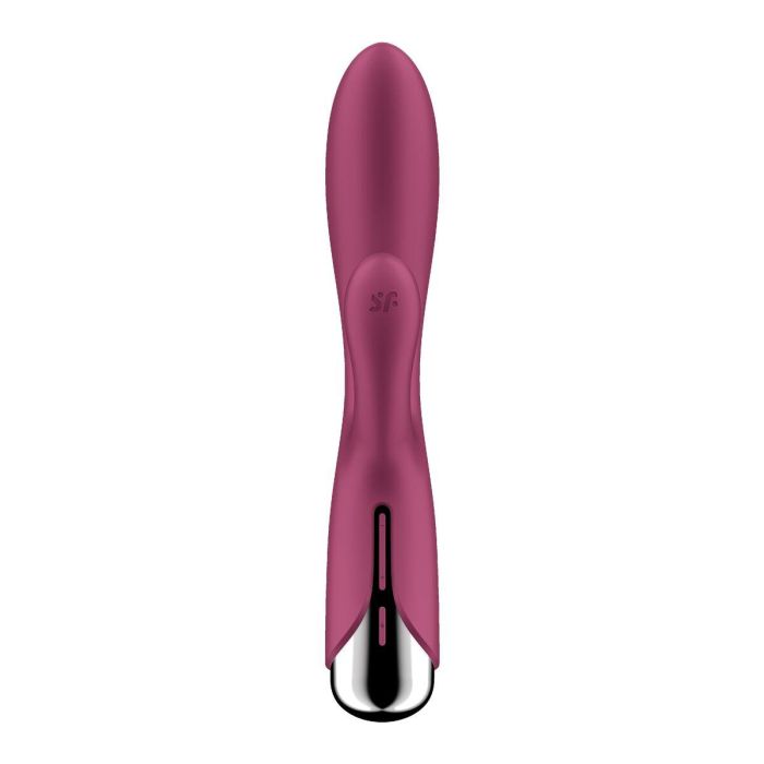 Vibrador Doble Estimulación Satisfyer Spinning Rabbit 1 Rojo 4 Vibrador Doble Estimulación Satisfyer Spinning Rabbit 1 Rojo 4
