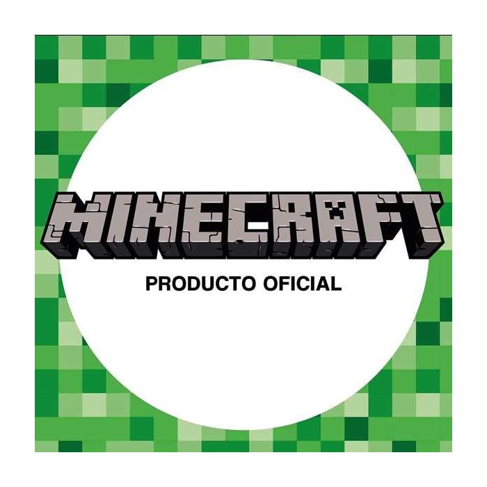 Portatodo Redondo Minecraft Pica Pica.8 X 22 X 8 Cm. 5