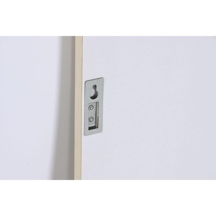 Espejo de pared DKD Home Decor Blanco Beige Gris 56 x 2 x 76 cm (4 Unidades) 1