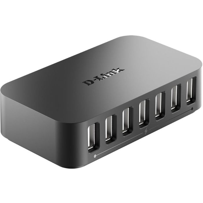 Hub USB 7 Puertos D-Link DUB-H7 Negro 1 Hub USB 7 Puertos D-Link DUB-H7 Negro 1