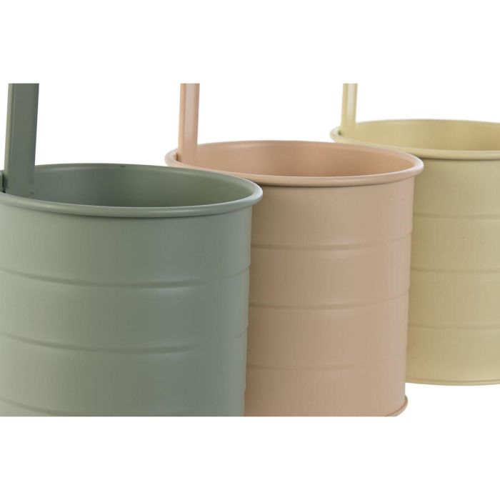 Macetero Shabby DKD Home Decor Amarillo Verde 11.5 x 21 x 11.5 cm (3 Unidades) 1 Macetero Shabby DKD Home Decor Amarillo Verde 11.5 x 21 x 11.5 cm (3 Unidades) 1