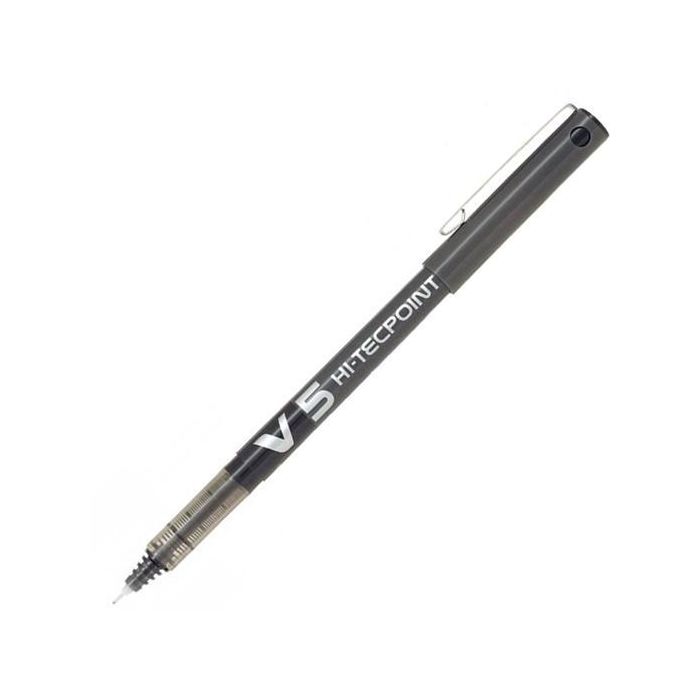 Pilot Roller Tinta Líquida V-5 Hi-Tecpoint Negro 0.5 mm - Tecnología VSystem