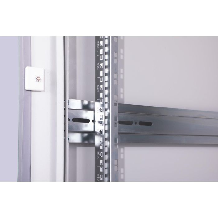 DIGITUS Netzwerkschrank Unique 26HE 1342x600x1000mm grau (Speditionsversand) 6