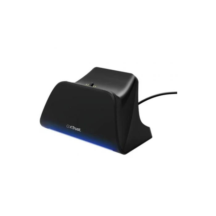 Trust Gaming Estación de Recarga Rápida GXT 255 para PS5 con Carga Rápida y Indicador LED, Soporte DualSense, 25552